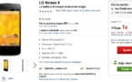 LG Nexus 4 - Disponible chez SFR