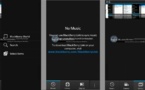Blackberry 10 - Des images des interface photos, vidéos et musique