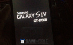 Samsung Galaxy S4 - Une photo, un Snapdragon 600 à 1,9 GHz