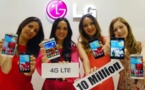 LG - Déjà 10 millions de Smartphones LTE