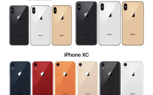 Prix des futurs iPhone XS, XS Max et XC ?